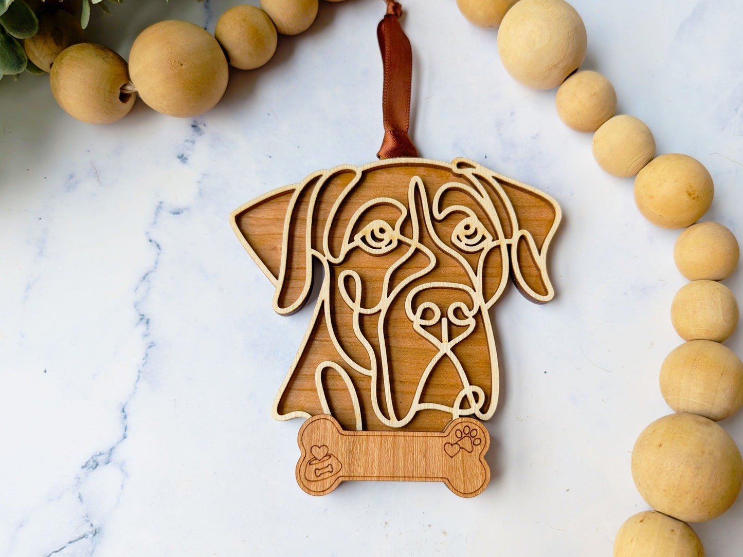 Great Dane Dog Ornament