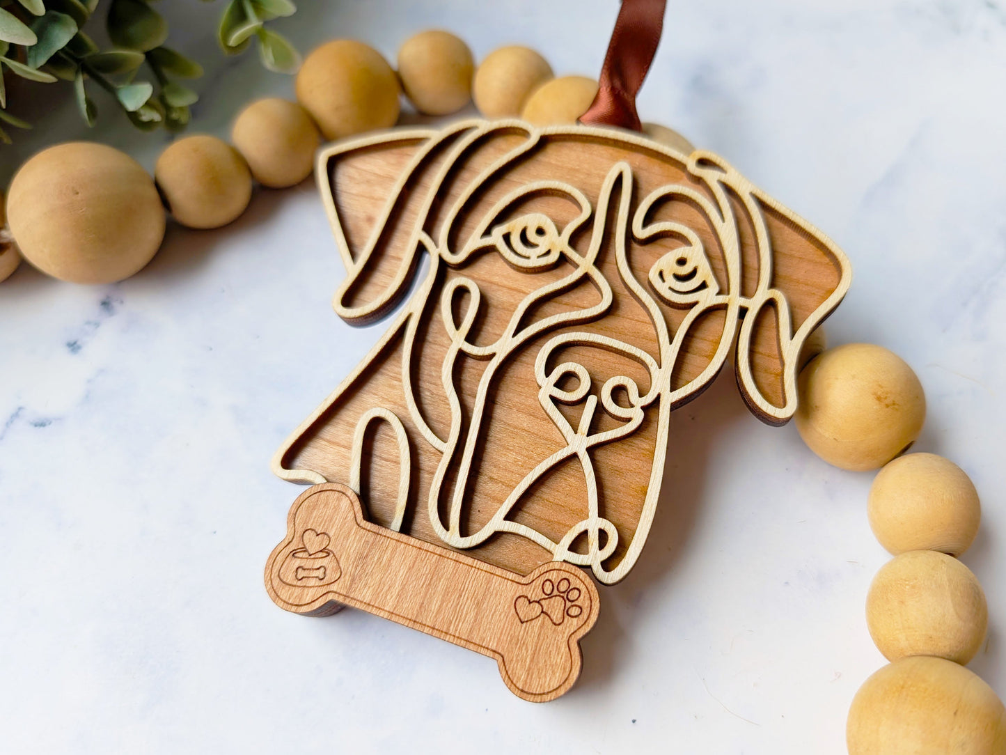 Great Dane Dog Ornament