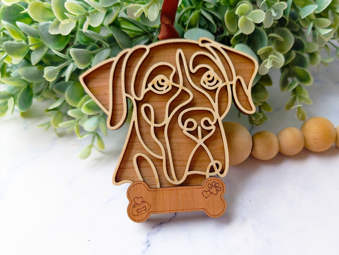 Great Dane Dog Ornament