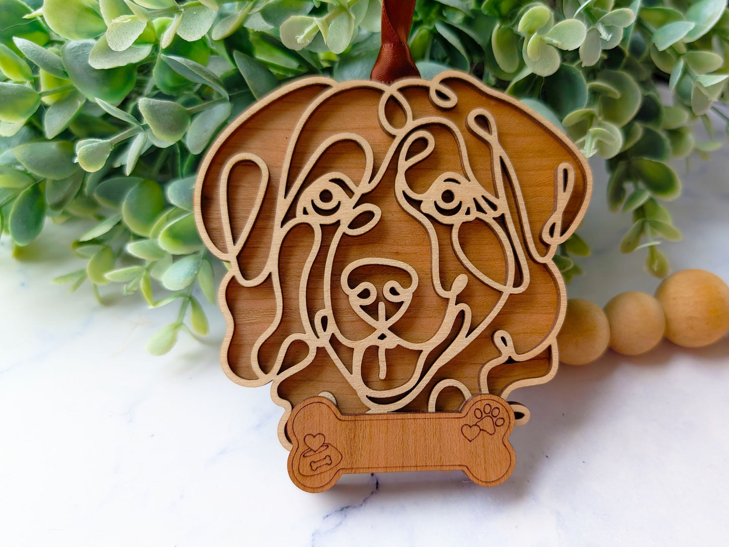 Great Pyrenees Dog Ornament