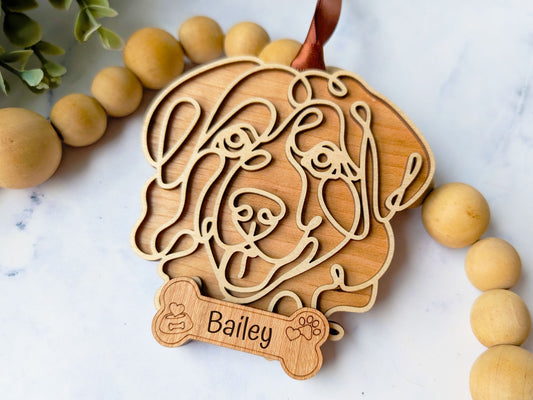 Great Pyrenees Dog Ornament