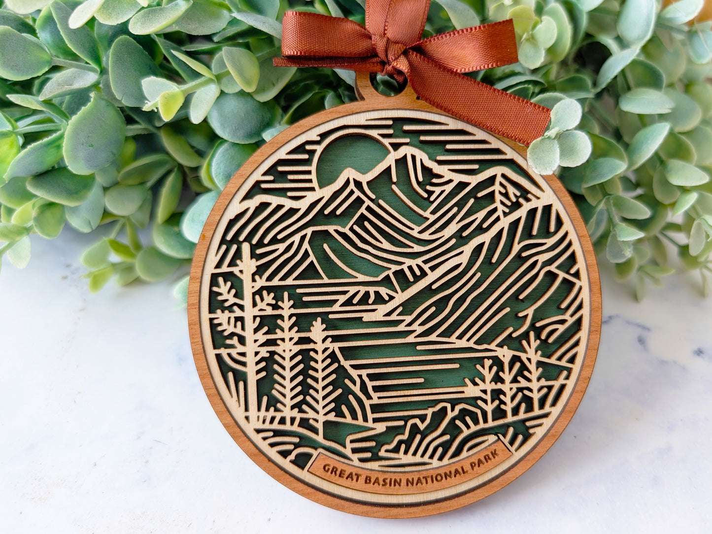 Great Basin national park ornament, Great Basin ornament, Great Basin souvenir, national park gifts, national park ornament, gift for hiker, Christmas gift