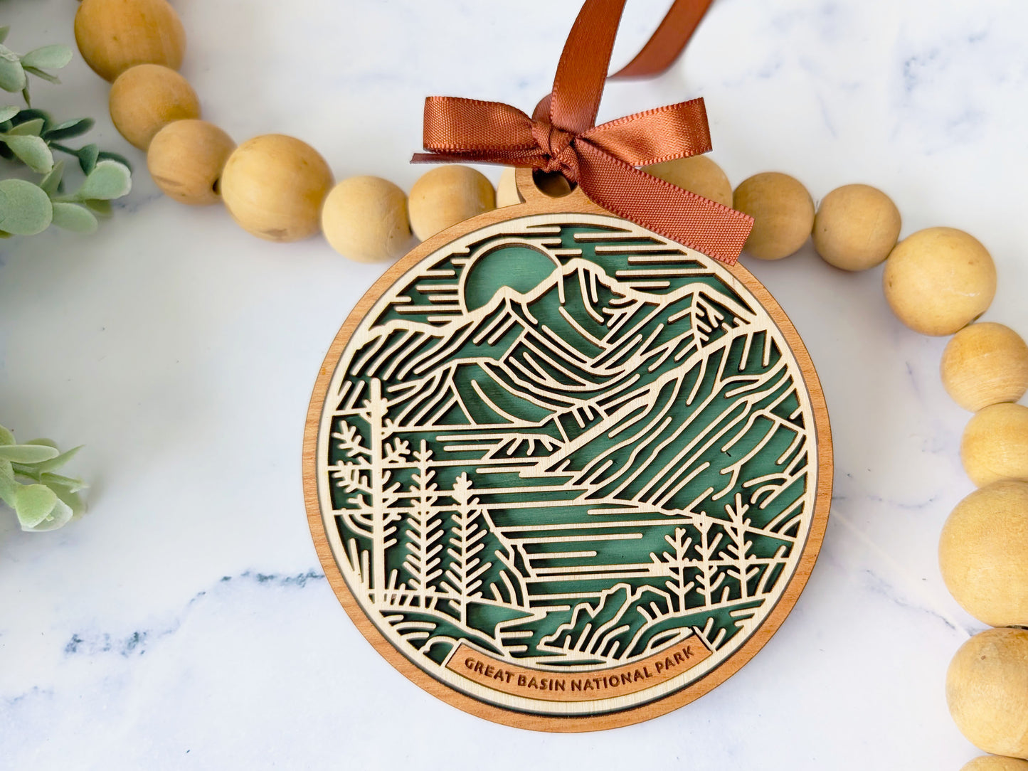 Great Basin national park ornament, Great Basin ornament, Great Basin souvenir, national park gifts, national park ornament, gift for hiker, Christmas gift