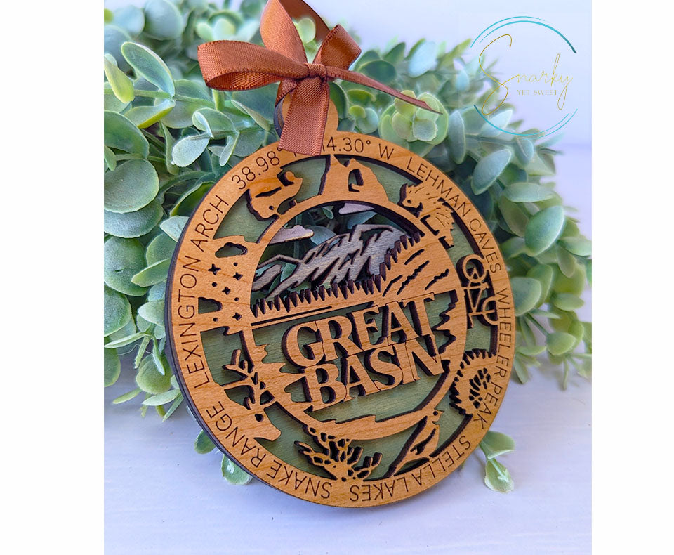 Great Basin national park ornament