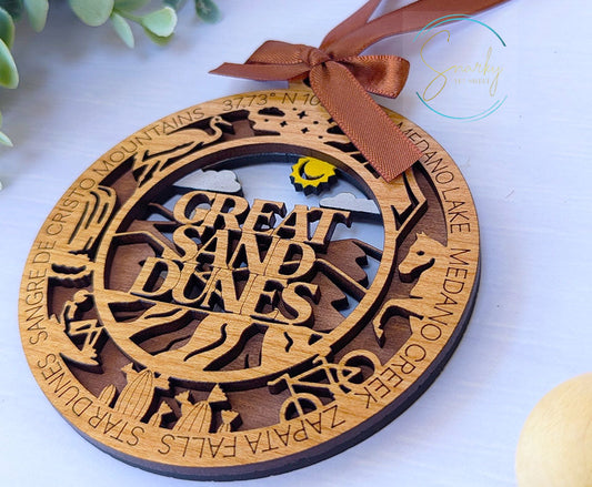 Great Sand Dunes national park ornament