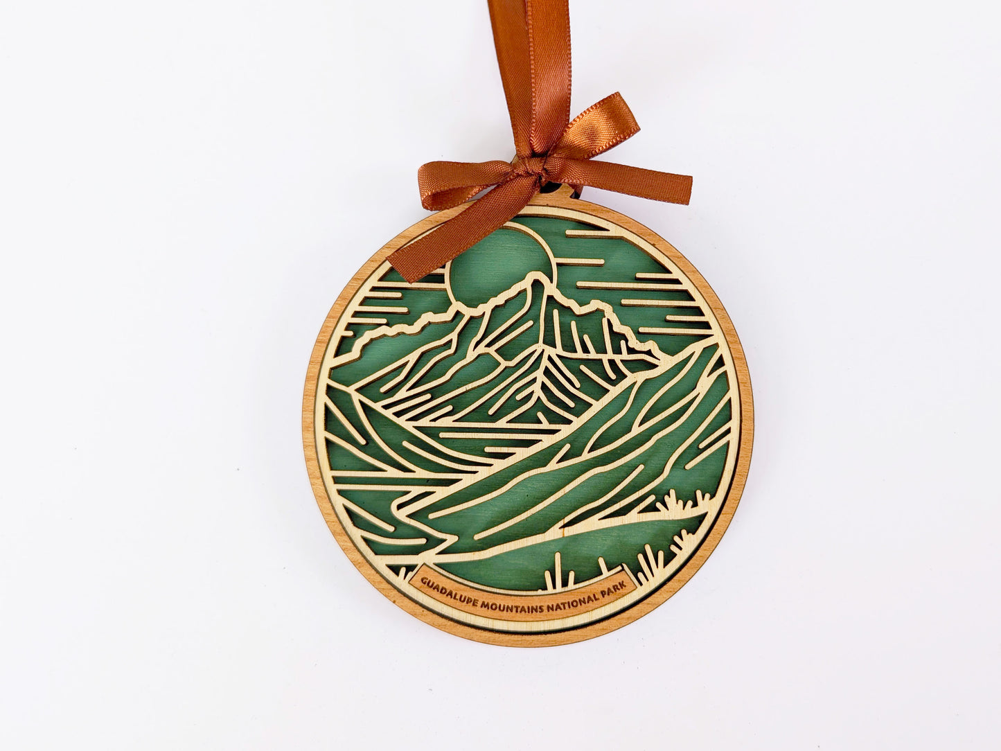 Guadalupe Mountains national park ornament, Guadalupe Mountains ornament, Guadalupe Mountains souvenir, national park gifts, national park ornament, gift for hiker, Christmas gift