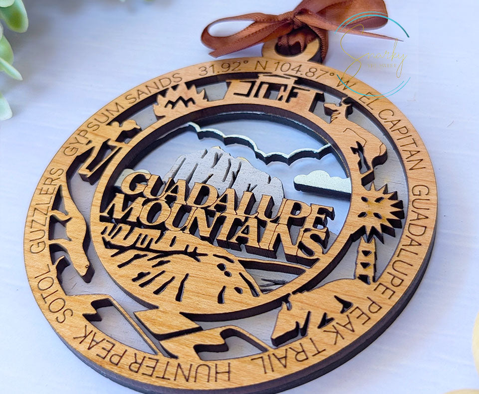 Guadalupe Mountains national park ornament