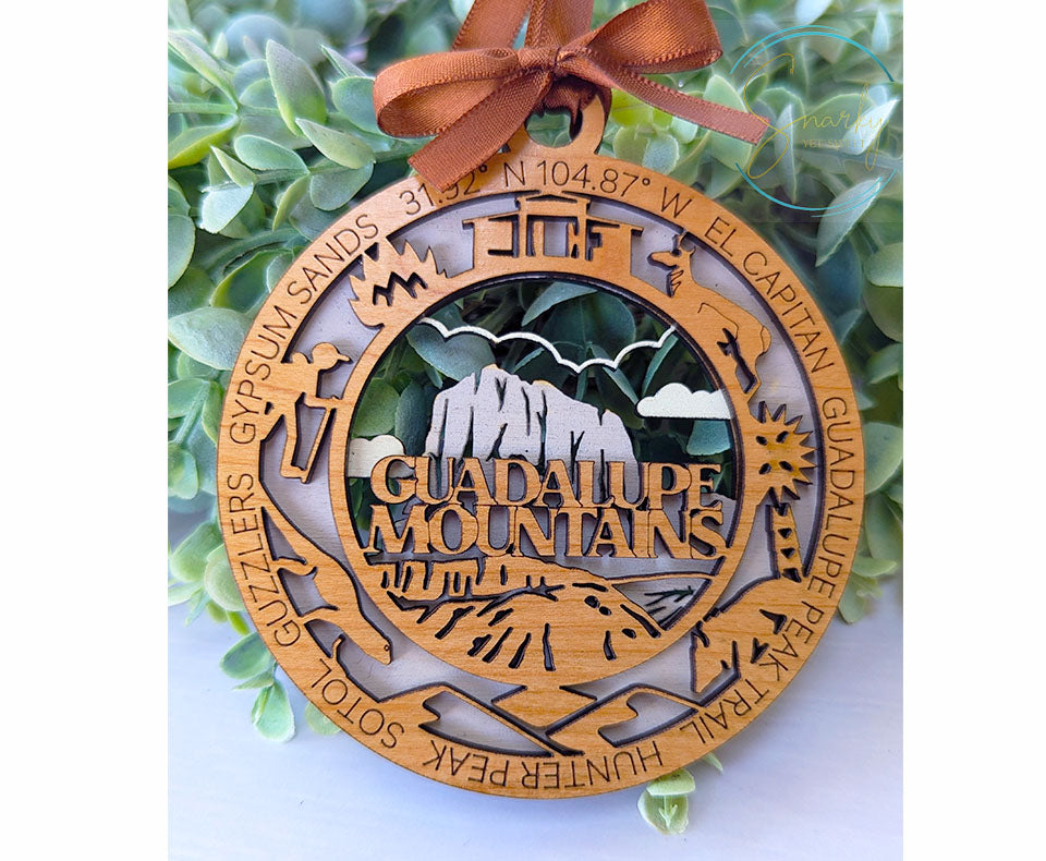Guadalupe Mountains national park ornament