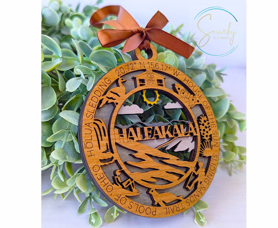 Haleakala national park ornament