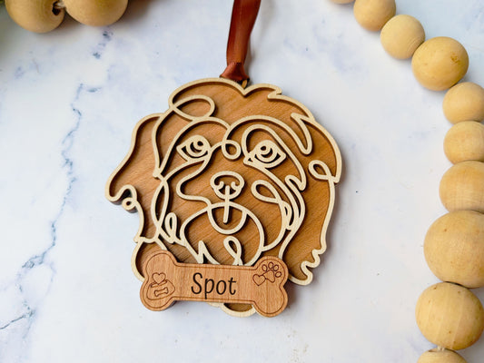 Havanese Dog Ornament