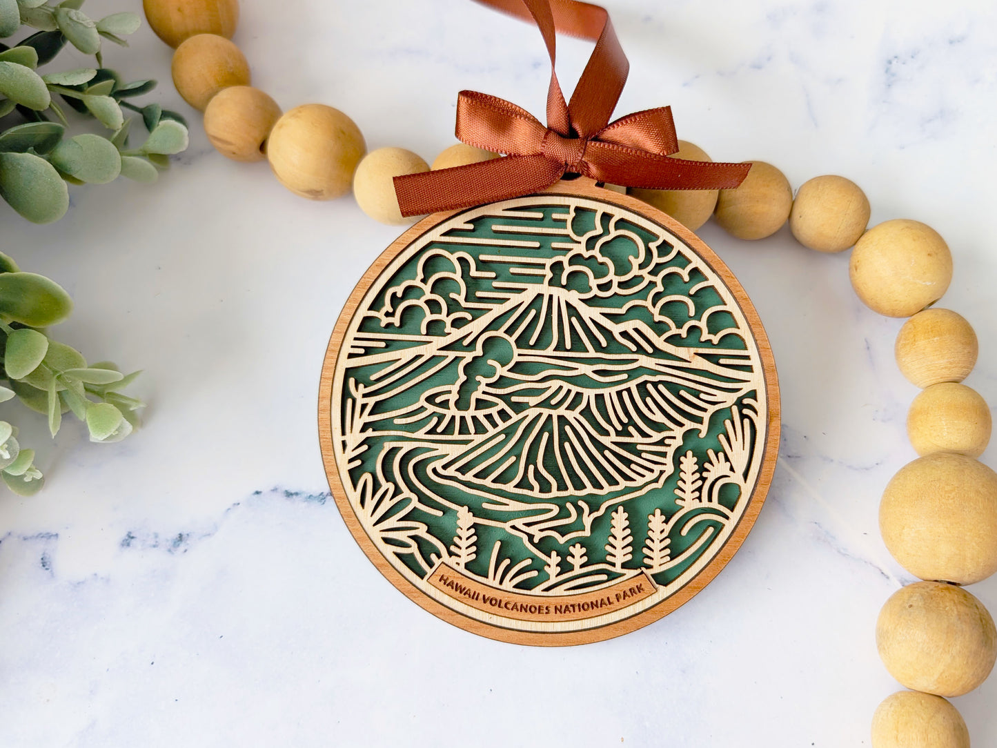 Hawaii Volcanoes national park ornament, Hawaii Volcanoes ornament, Hawaii Volcanoes souvenir, national park gifts, national park ornament, gift for hiker, Christmas gift