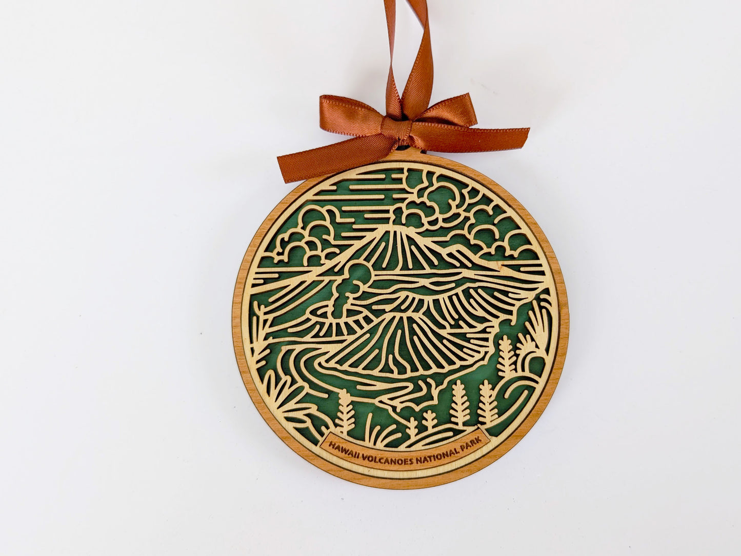 Hawaii Volcanoes national park ornament, Hawaii Volcanoes ornament, Hawaii Volcanoes souvenir, national park gifts, national park ornament, gift for hiker, Christmas gift