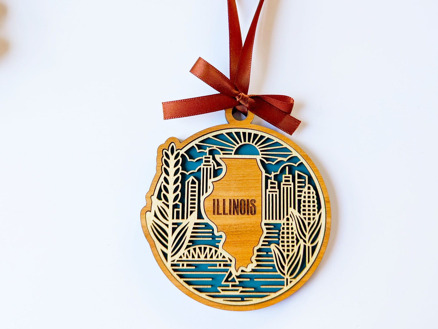 Illinois Heritage Ornament
