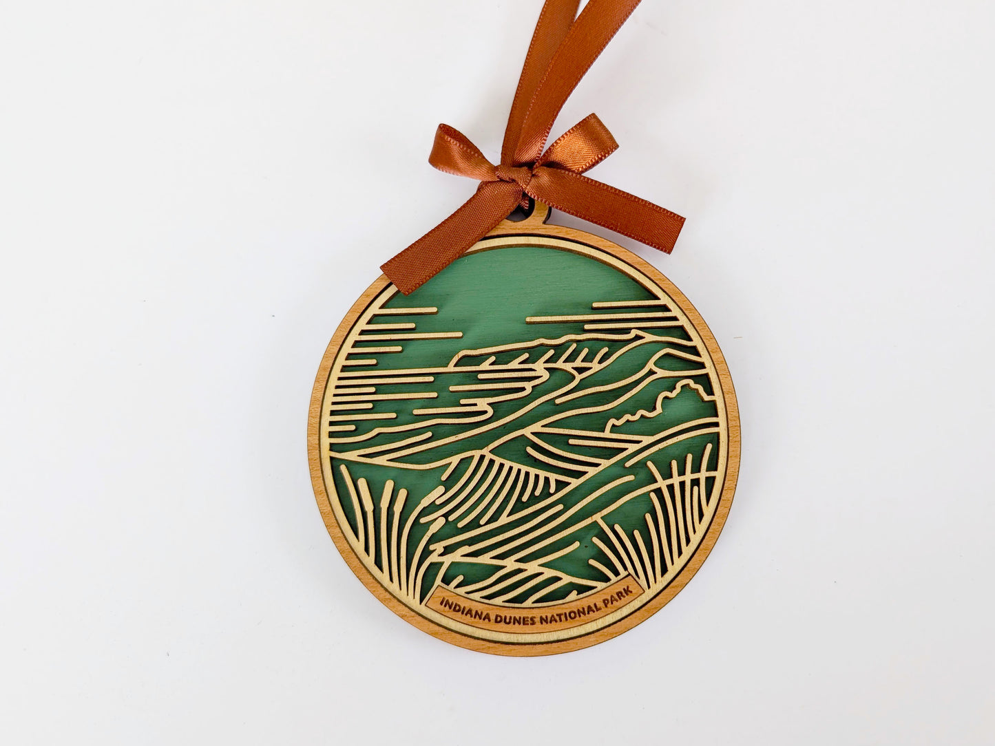 Indiana Dunes national park ornament, Indiana Dunes ornament, Indiana Dunes souvenir, national park gifts, national park ornament, gift for hiker, Christmas gift