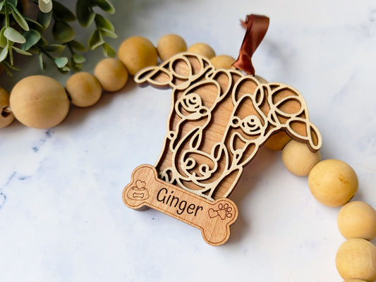 Italian Greyhound Dog Ornament