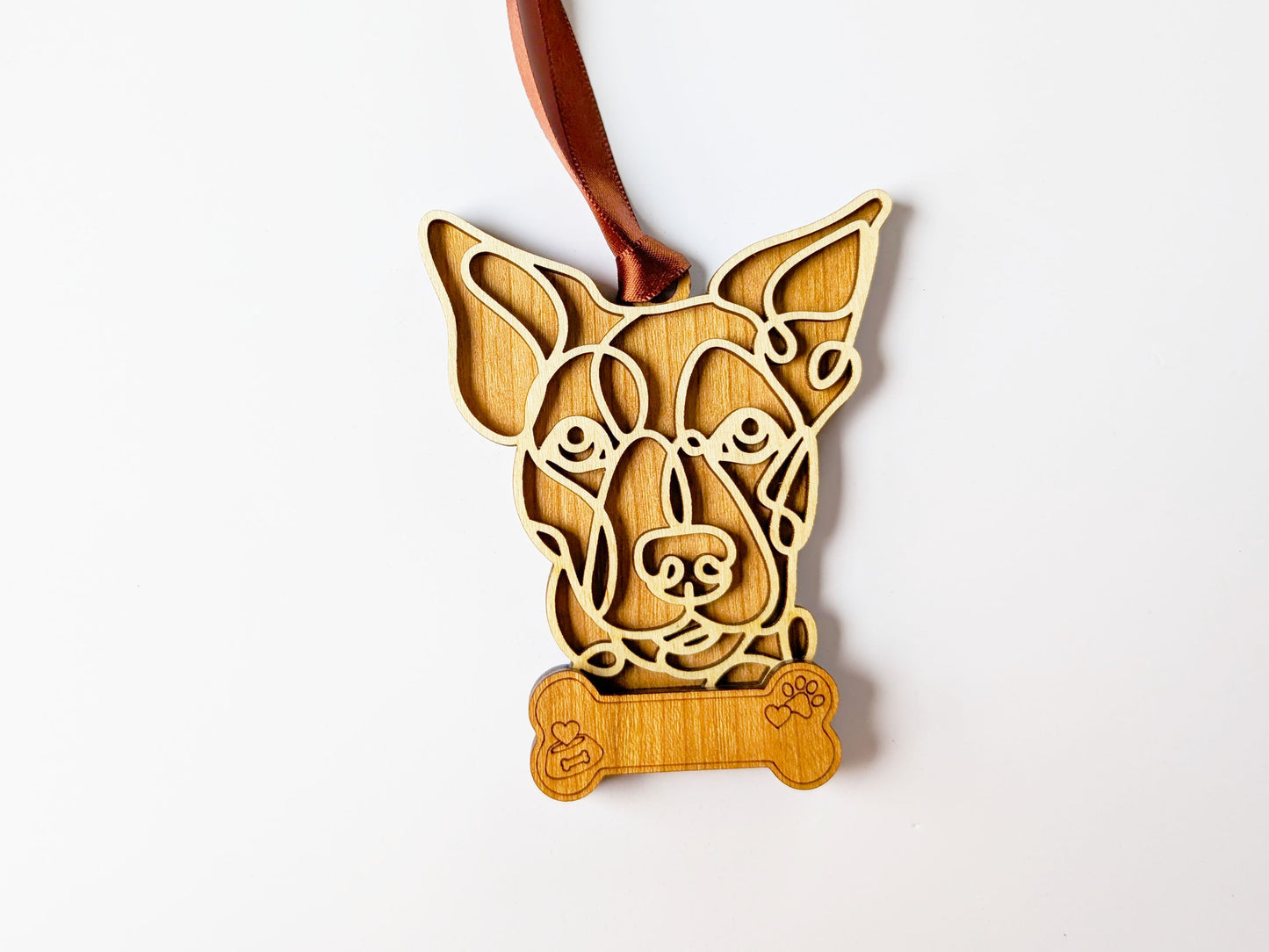 Jack Russell Terrier Dog Ornament