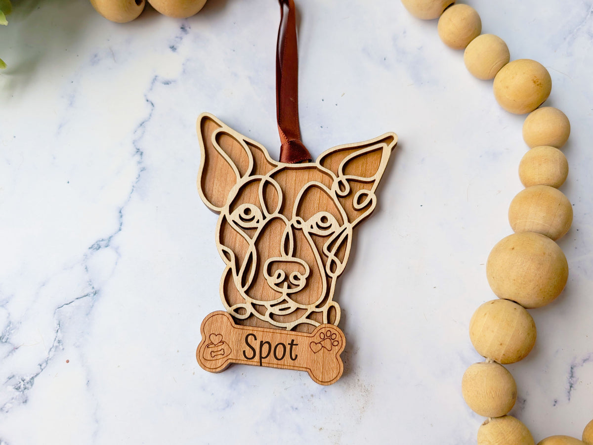 Jack Russell Terrier Dog Ornament
