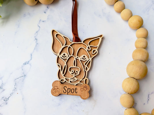Jack Russell Terrier Dog Ornament