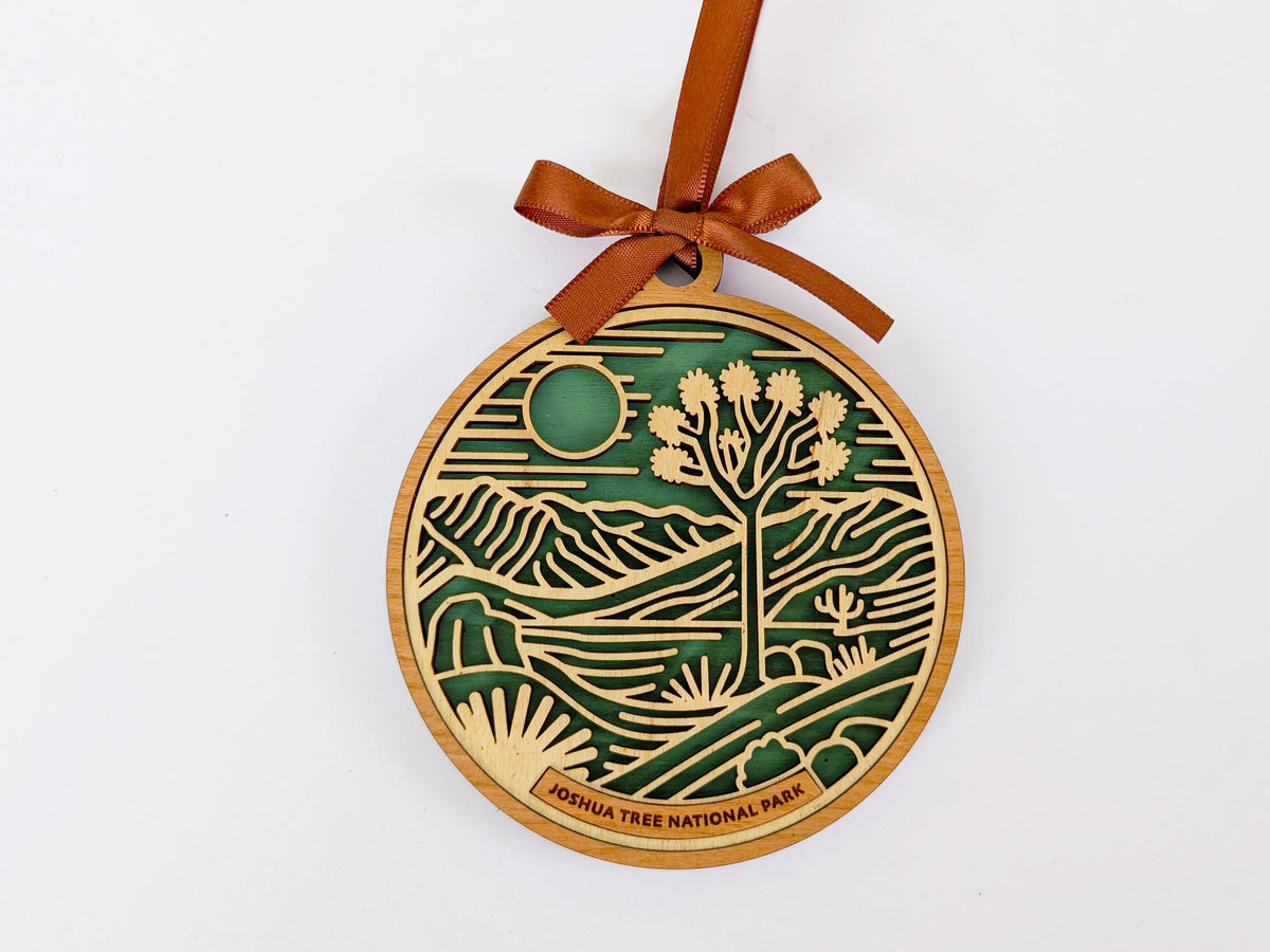 Joshua Tree national park ornament, Joshua Tree ornament, Joshua Tree souvenir, national park gifts, national park ornament, gift for hiker, Christmas gift