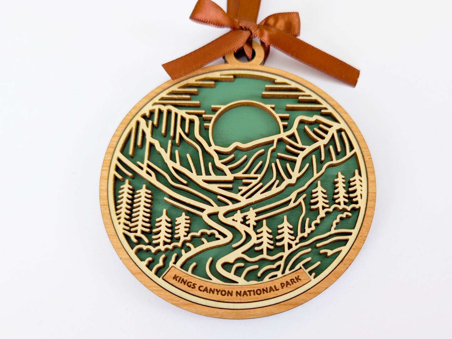 Kings Canyon national park ornament, Kings Canyon ornament, Kings Canyon souvenir, national park gifts, national park ornament, gift for hiker, Christmas gift