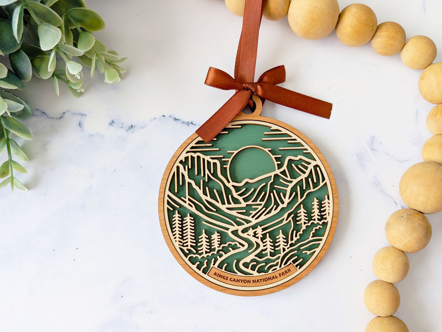 Kings Canyon national park ornament, Kings Canyon ornament, Kings Canyon souvenir, national park gifts, national park ornament, gift for hiker, Christmas gift