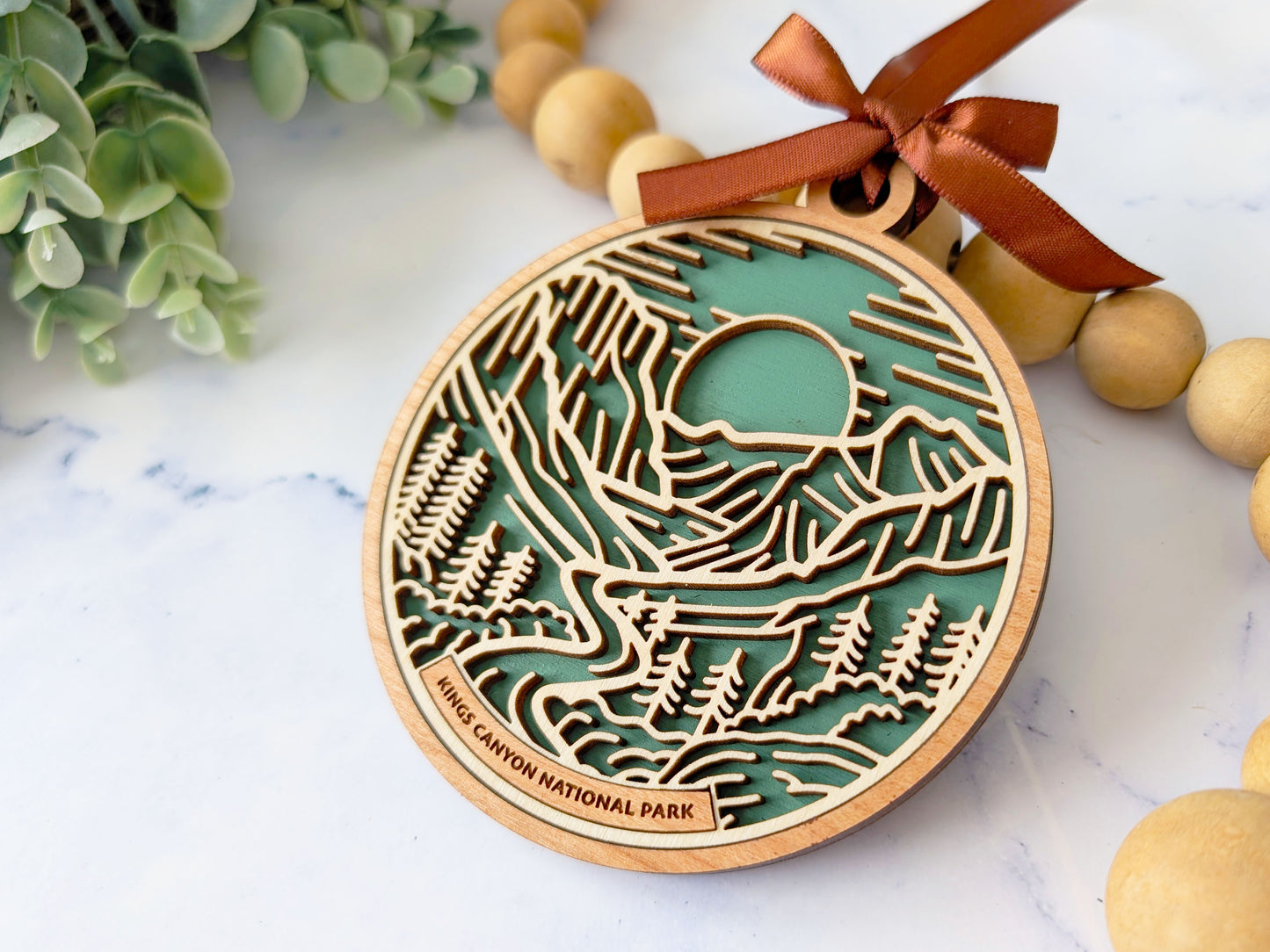 Kings Canyon national park ornament, Kings Canyon ornament, Kings Canyon souvenir, national park gifts, national park ornament, gift for hiker, Christmas gift