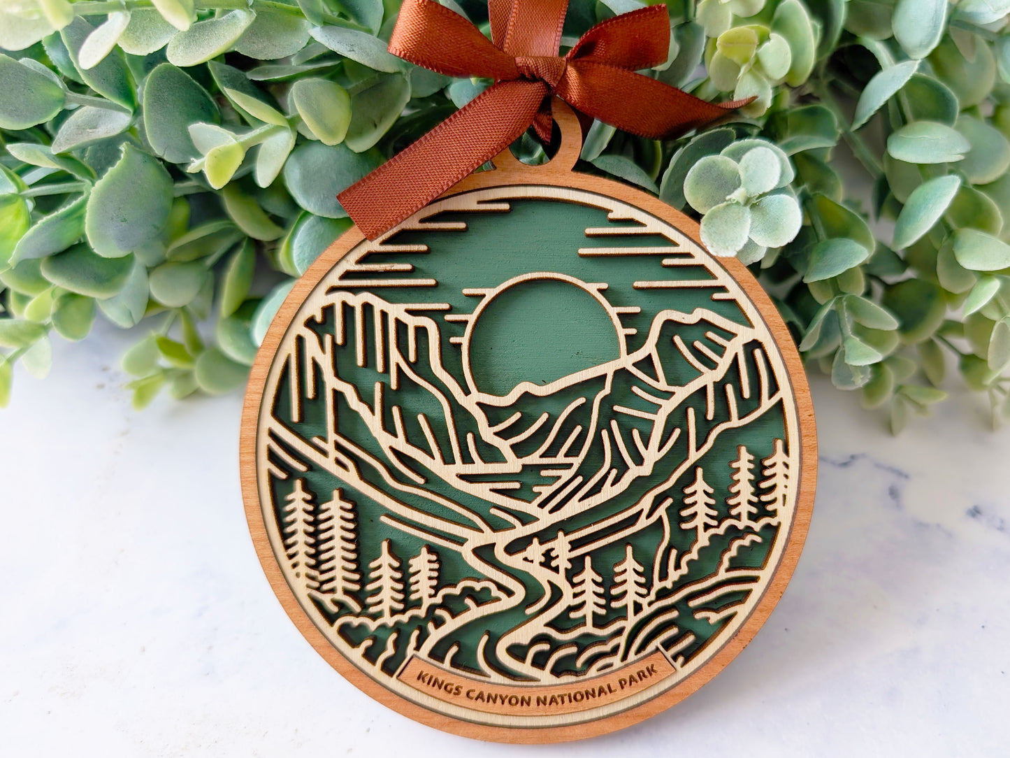 Kings Canyon national park ornament, Kings Canyon ornament, Kings Canyon souvenir, national park gifts, national park ornament, gift for hiker, Christmas gift