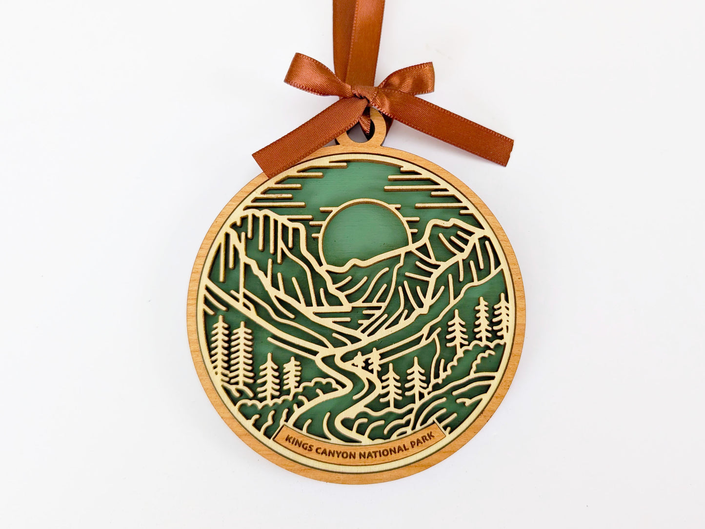 Kings Canyon national park ornament, Kings Canyon ornament, Kings Canyon souvenir, national park gifts, national park ornament, gift for hiker, Christmas gift