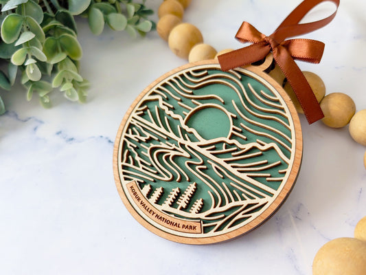 Kobuk Valley national park ornament, Kobuk Valley ornament, Kobuk Valley souvenir, national park gifts, national park ornament, gift for hiker, Christmas gift