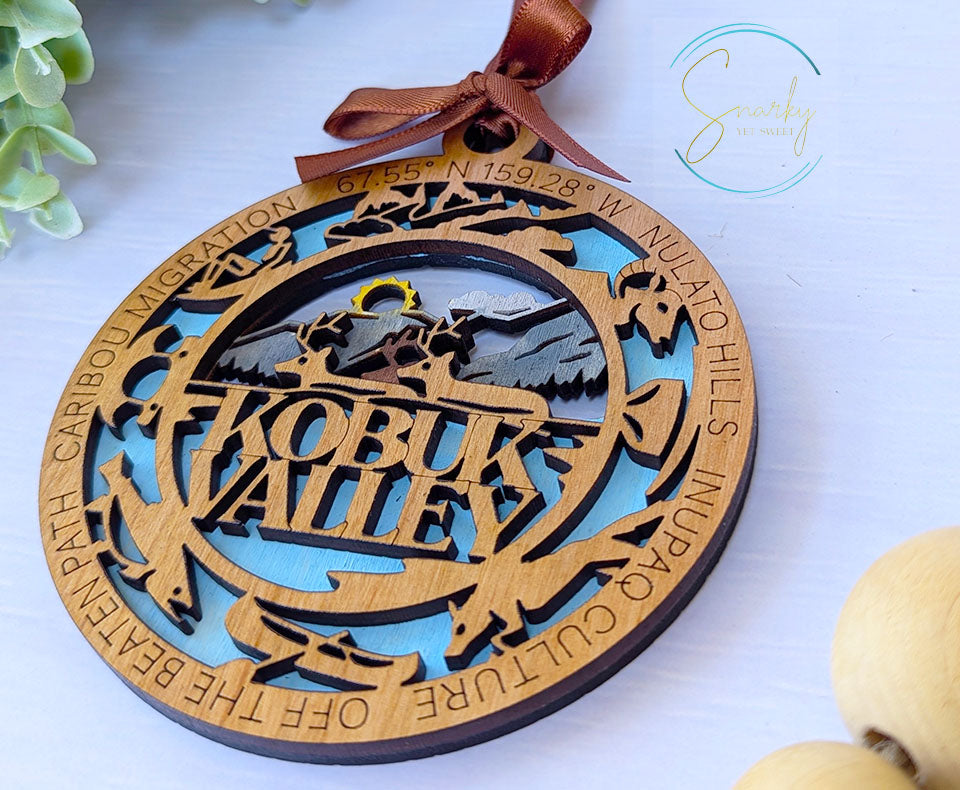 Kobuk Valley national park ornament
