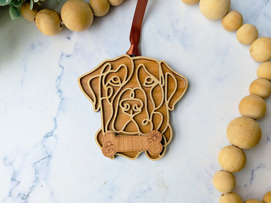 Labrador Retriever Dog Ornament