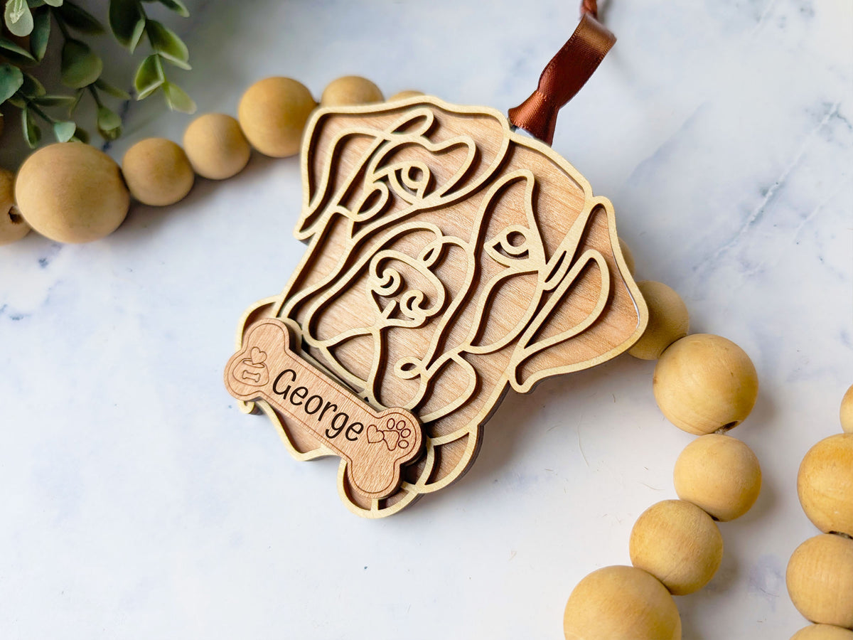 Labrador Retriever Dog Ornament