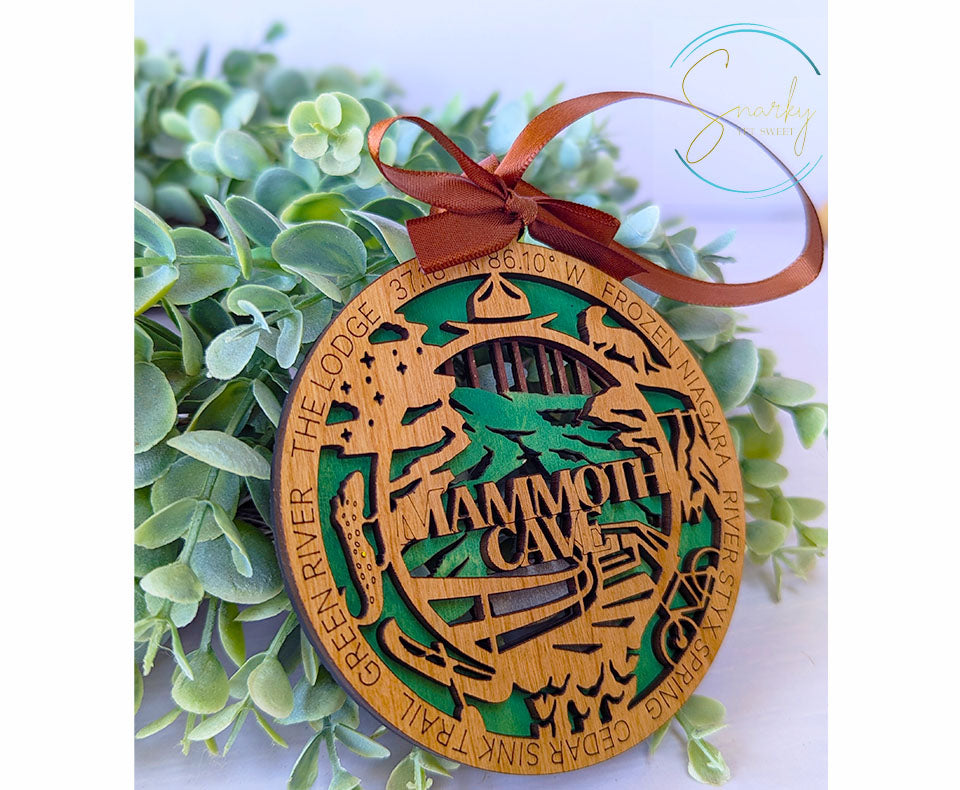 Mammoth Cave national park ornament