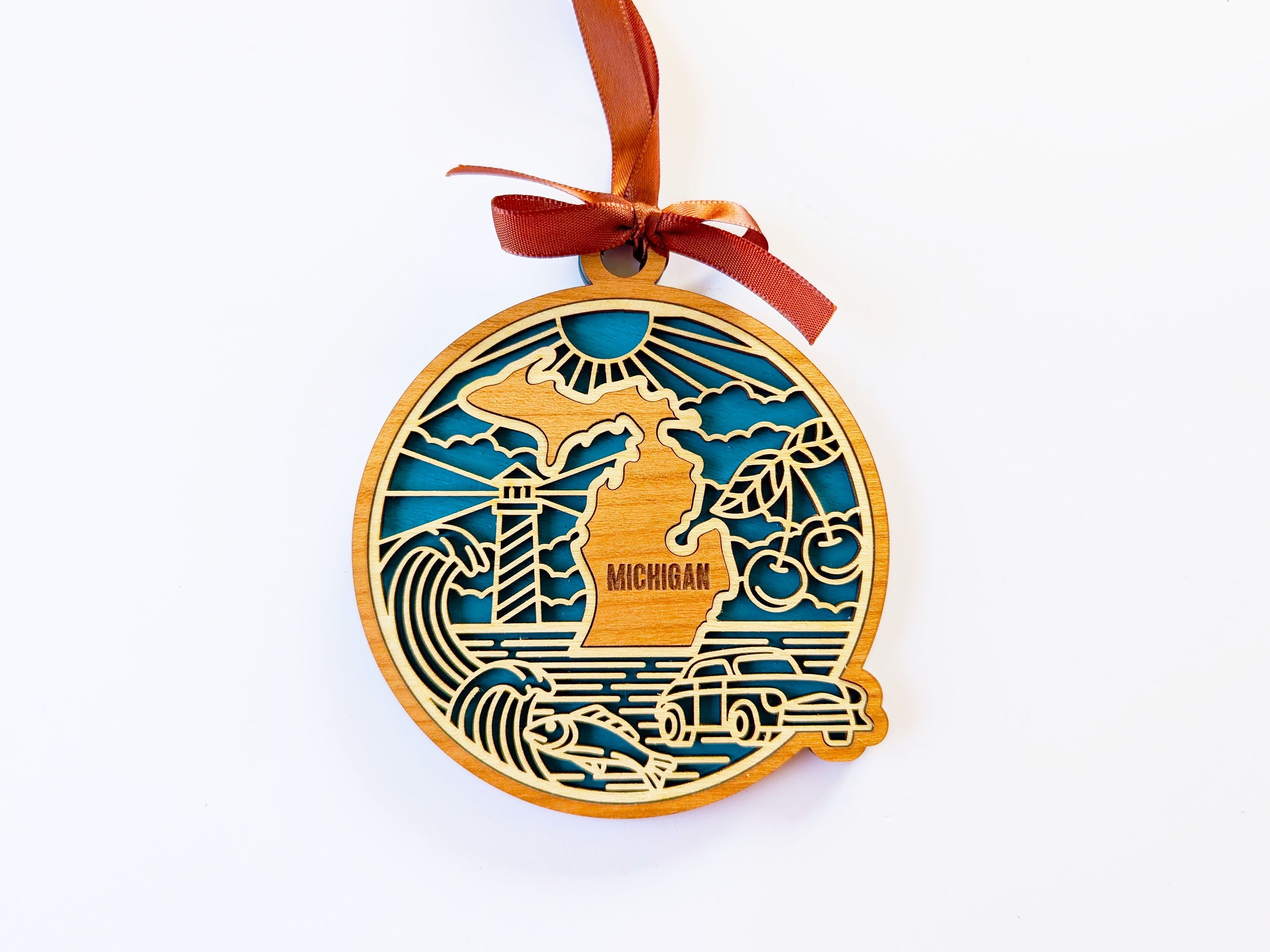 Michigan Heritage Ornament – Roots and Routes