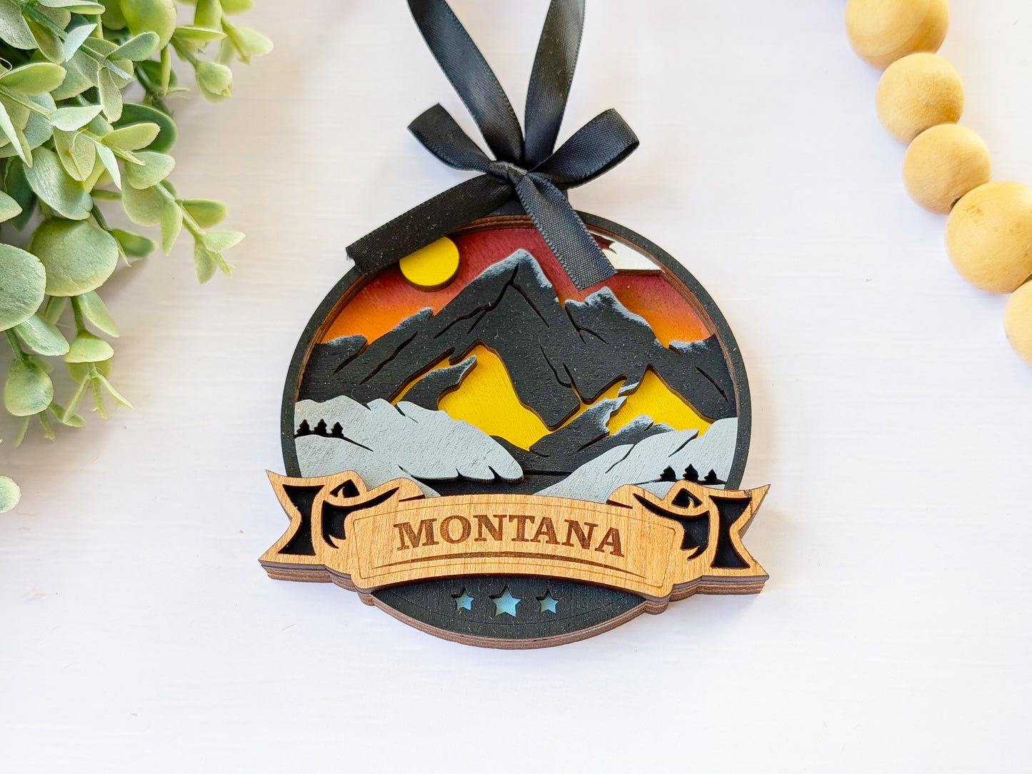 Montana Discover Ornament