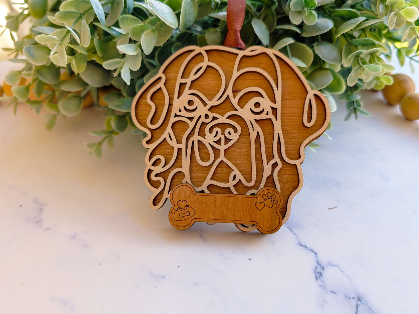 Newfoundland Dog Ornament