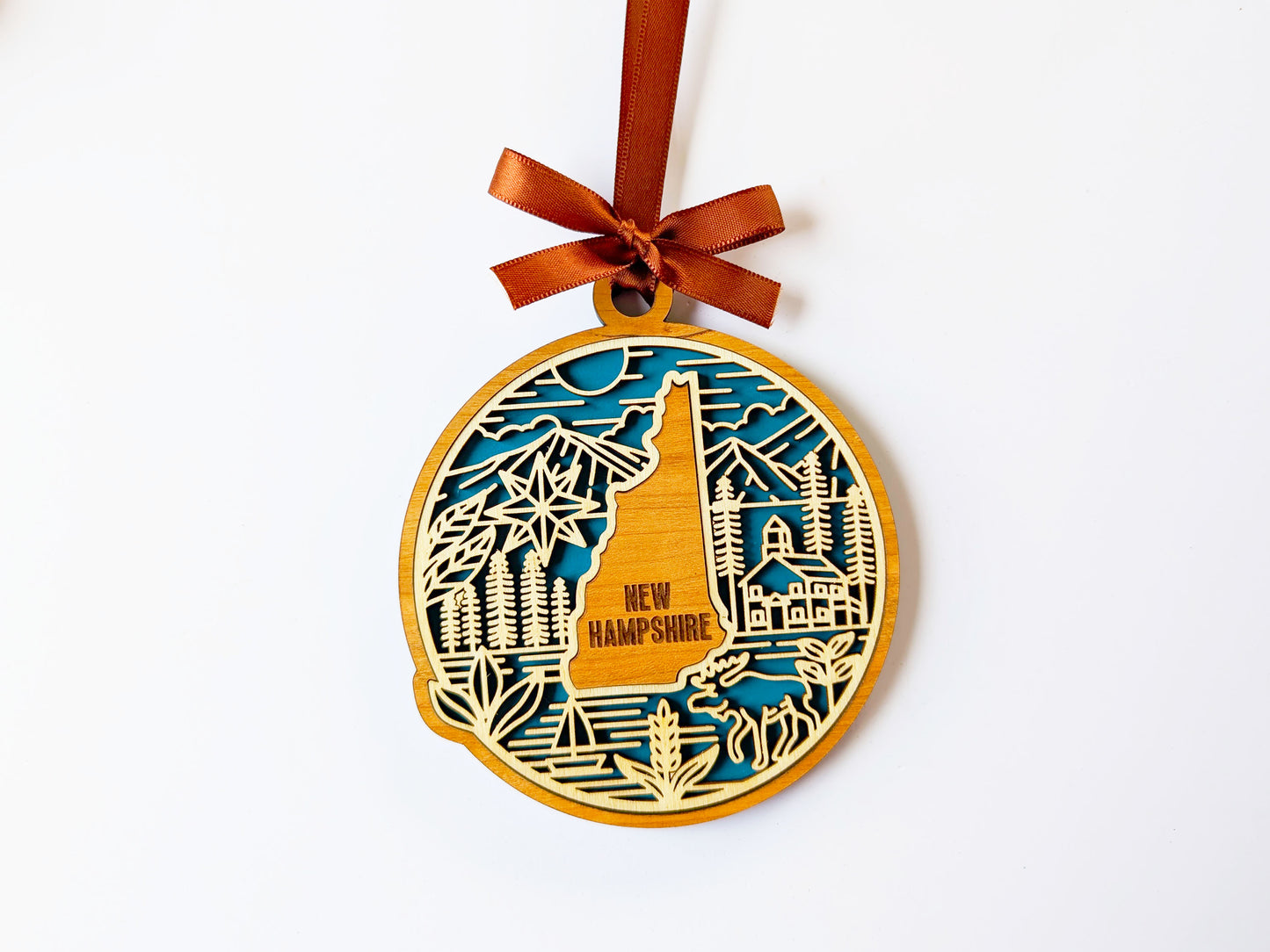 New Hampshire Heritage Ornament