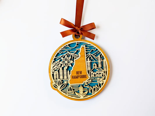 New Hampshire Heritage Ornament