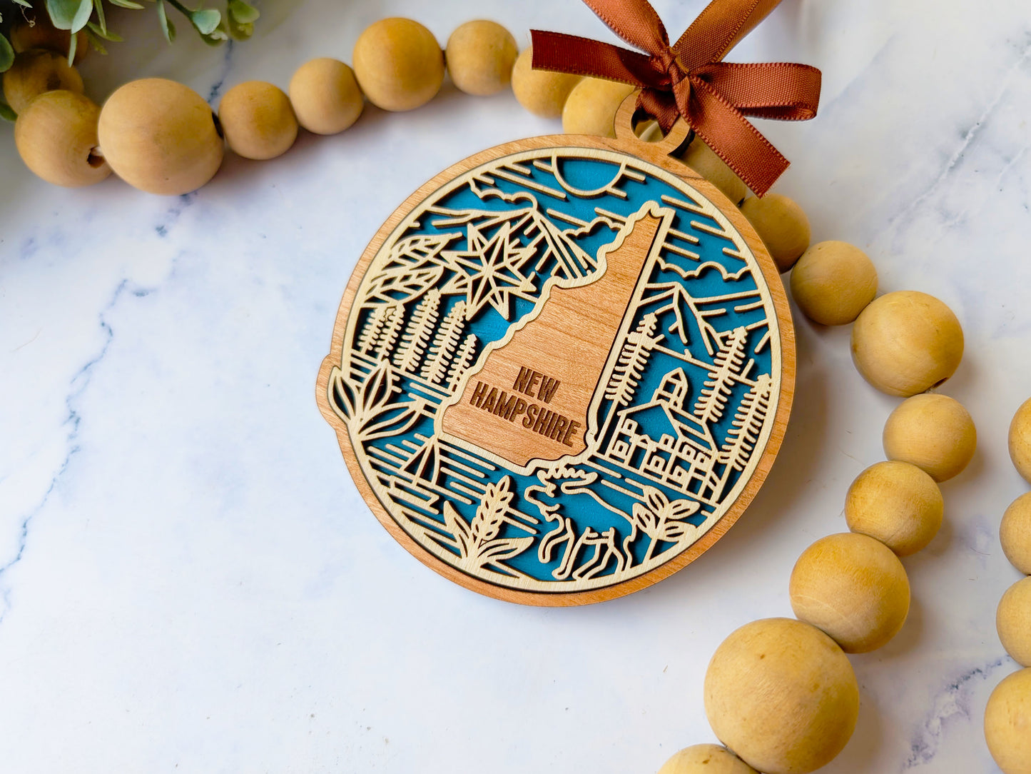 New Hampshire Heritage Ornament