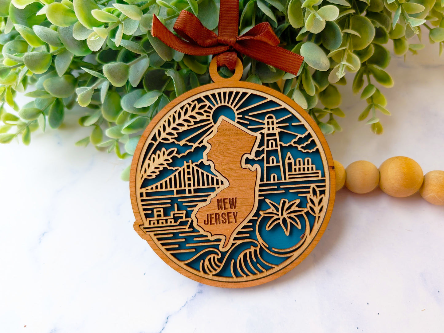 New Jersey Heritage Ornament