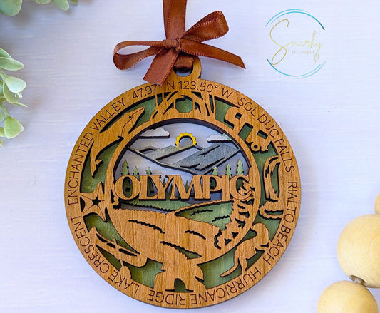 Olympic national park ornament