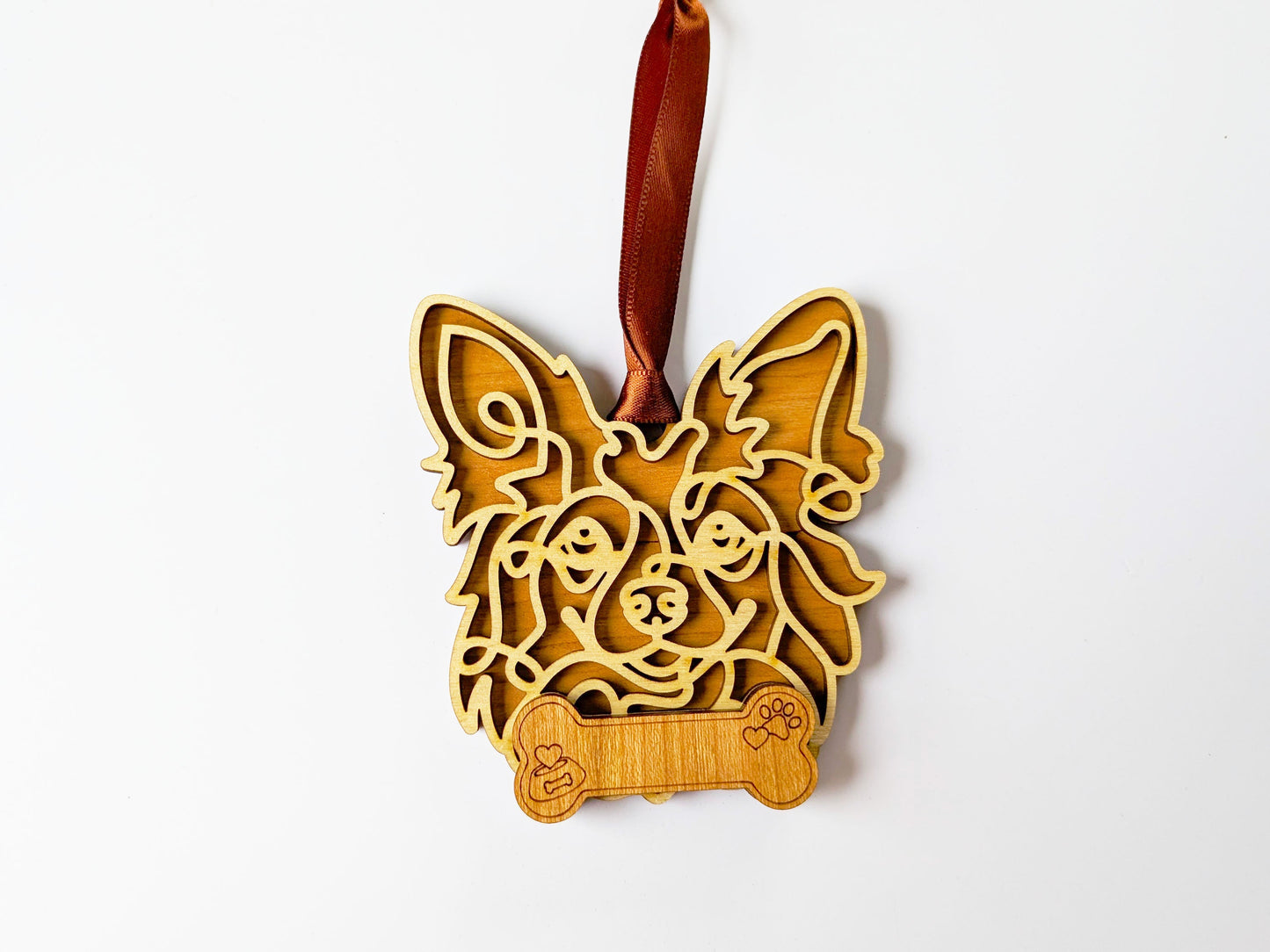 Papillon Dog Ornament