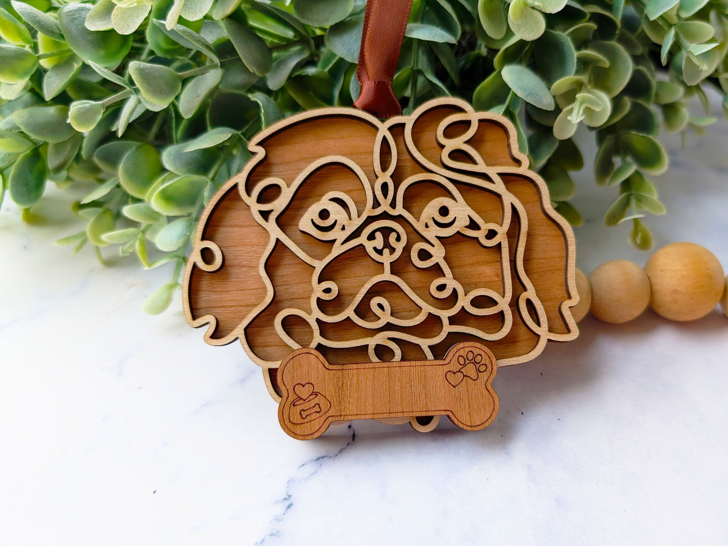 Pekingese Dog Ornament