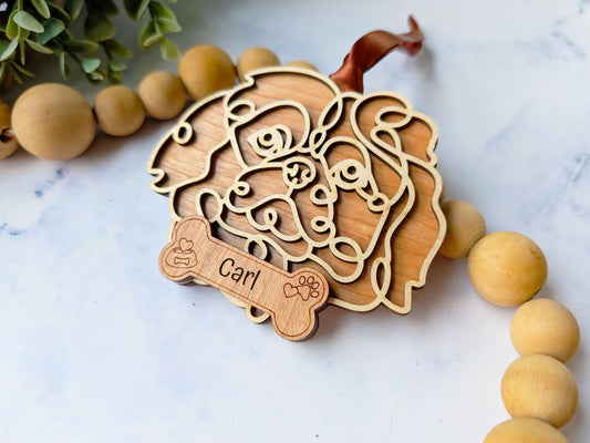 Pekingese Dog Ornament