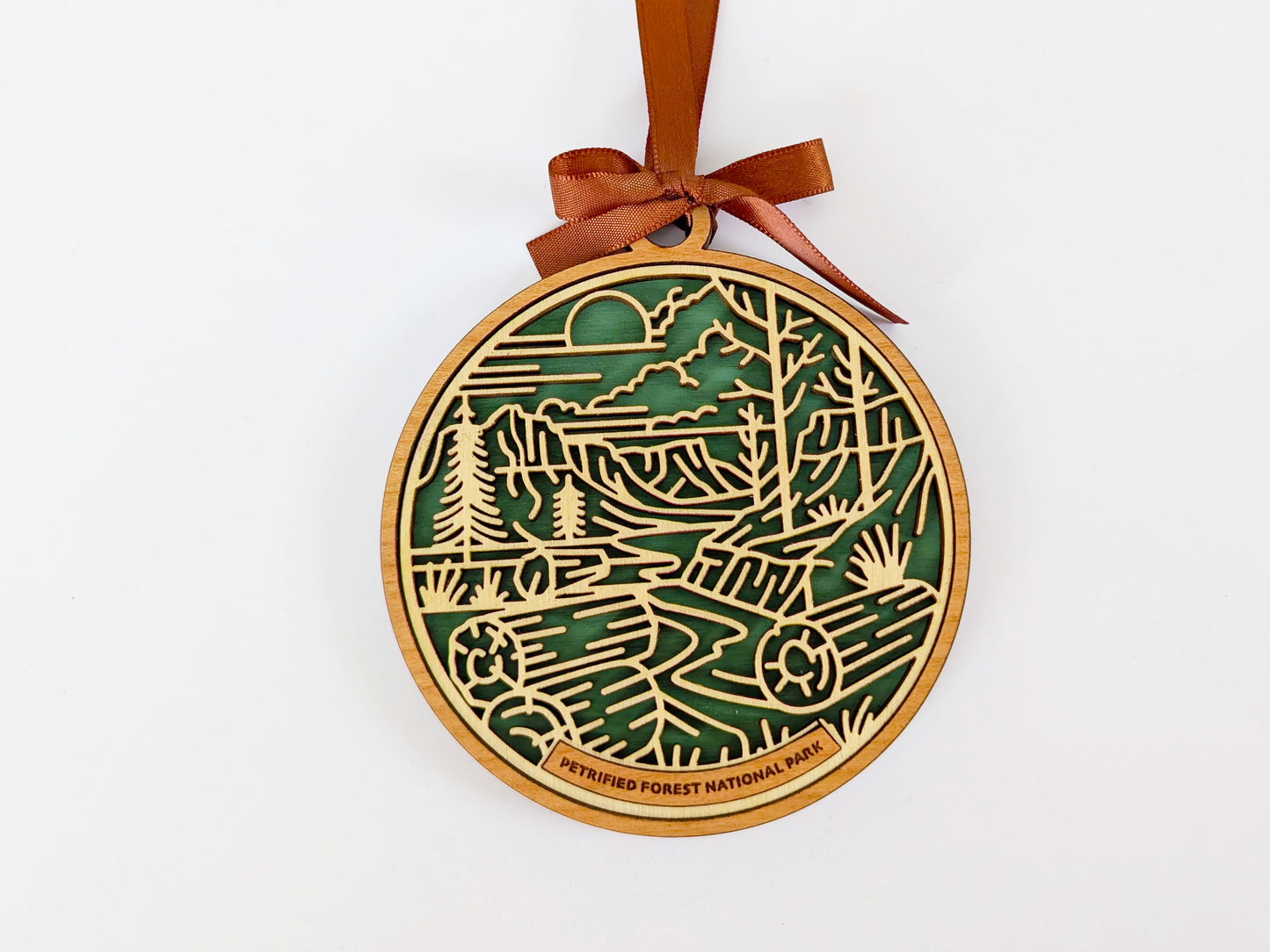 Petrified Forest national park ornament, Petrified Forest ornament, Petrified Forest souvenir, national park gifts, national park ornament, gift for hiker, Christmas gift