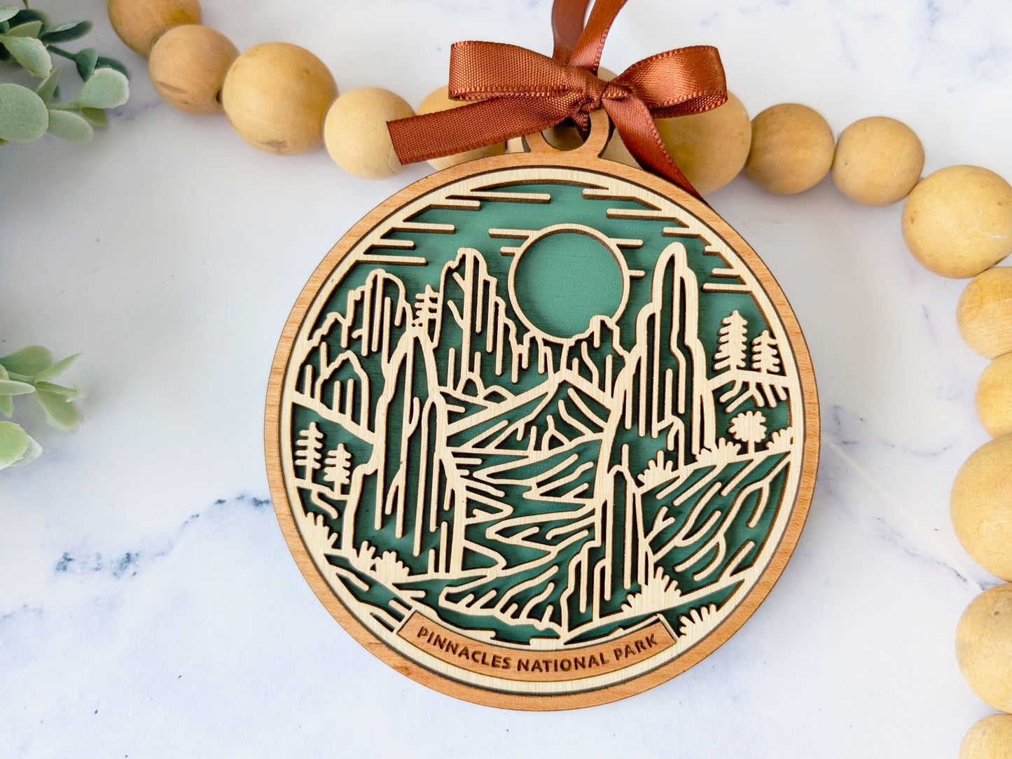 Pinnacles national park ornament, Pinnacles ornament, Pinnacles souvenir, national park gifts, national park ornament, gift for hiker, Christmas gift