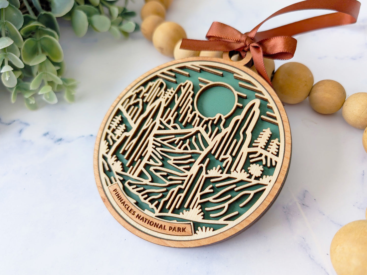 Pinnacles national park ornament, Pinnacles ornament, Pinnacles souvenir, national park gifts, national park ornament, gift for hiker, Christmas gift