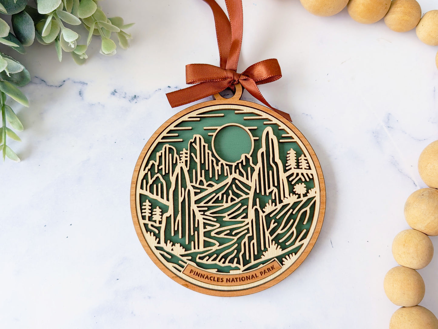 Pinnacles national park ornament, Pinnacles ornament, Pinnacles souvenir, national park gifts, national park ornament, gift for hiker, Christmas gift