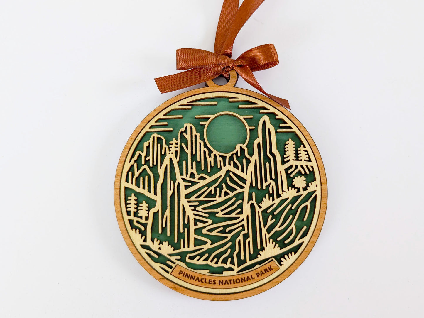 Pinnacles national park ornament, Pinnacles ornament, Pinnacles souvenir, national park gifts, national park ornament, gift for hiker, Christmas gift