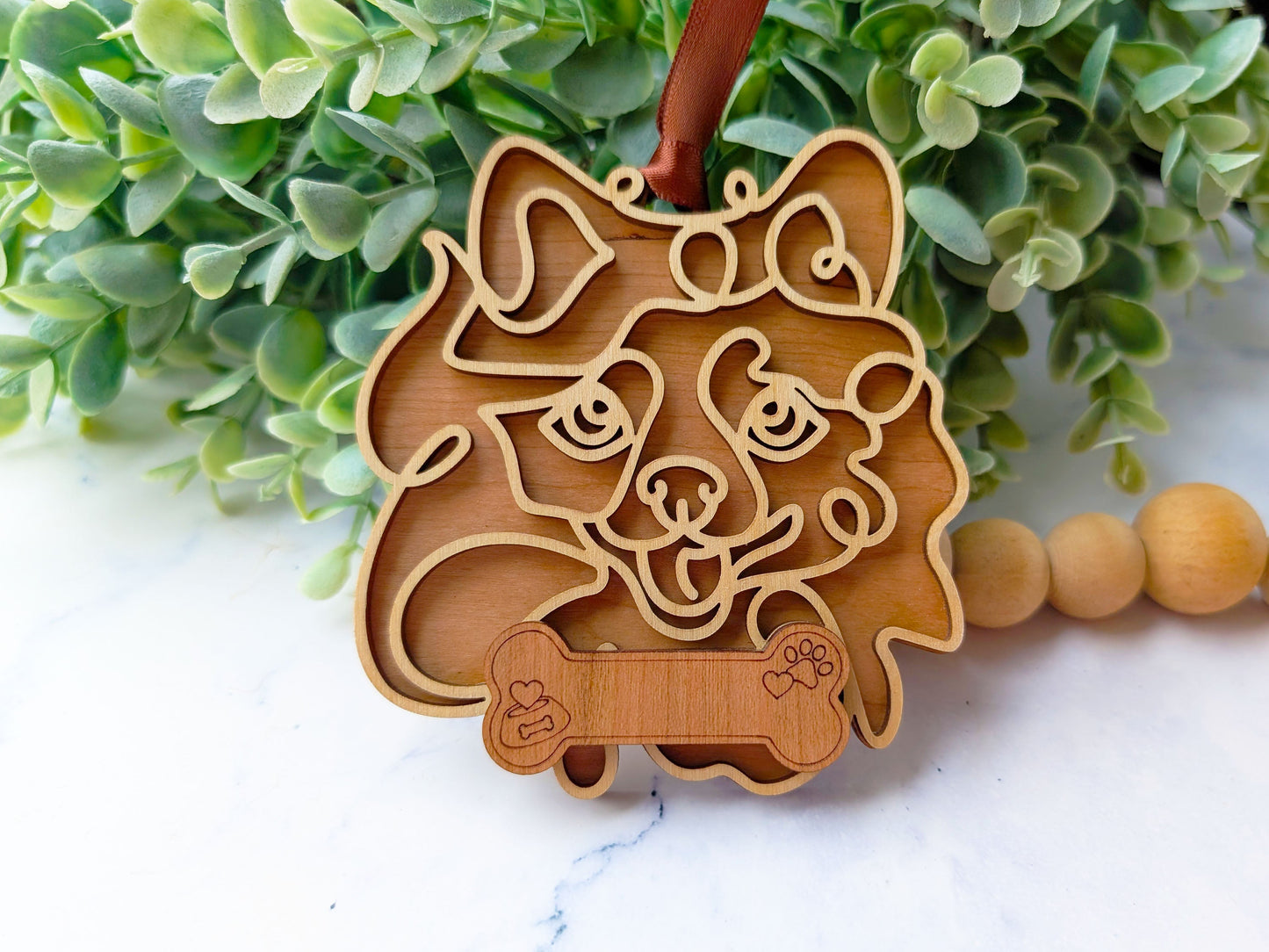 Pomeranian Dog Ornament